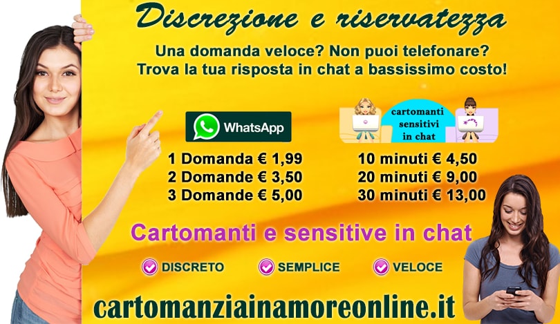 Cartomanti online consulto a bassissimo costo 