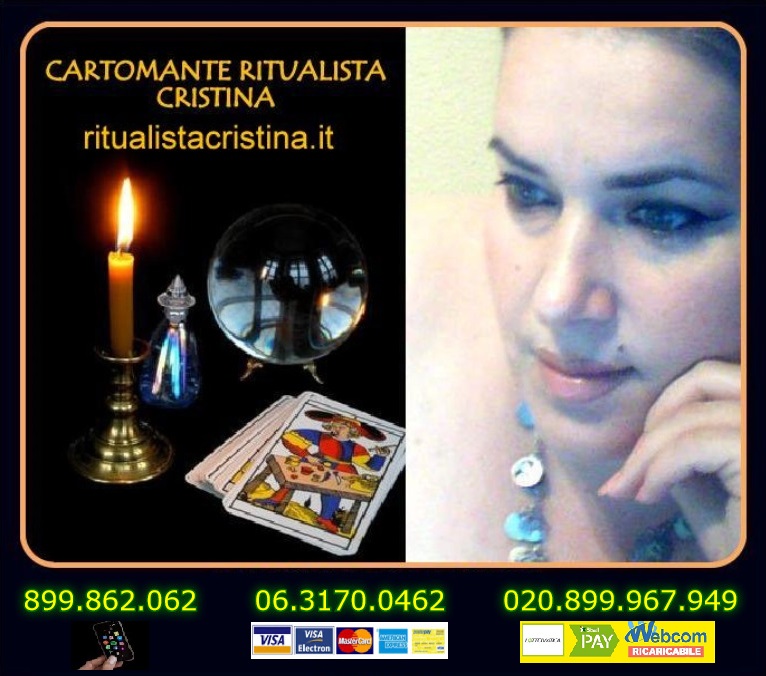 Cartomante ritualista cristina solo 6€ 0631700462