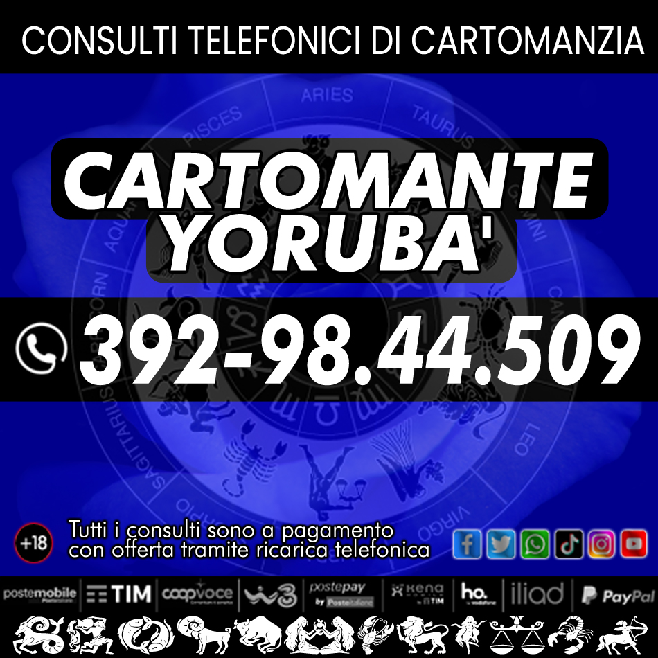 La cartomanzia del cartomante yorubà