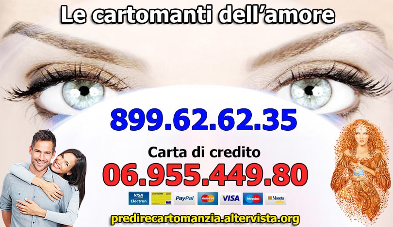 Vuoi sapere se torna? brave cartomanti 0695544980