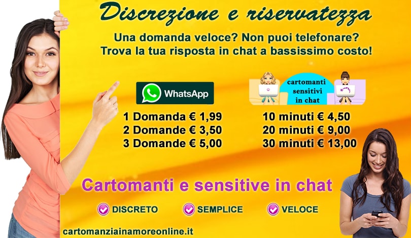 Cartomanti online consulto a bassissimo costo