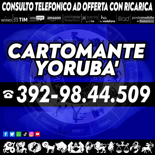 La cartomanzia del cartomante yorubà