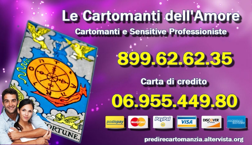 Vuoi sapere se torna? brave cartomanti 0695544980