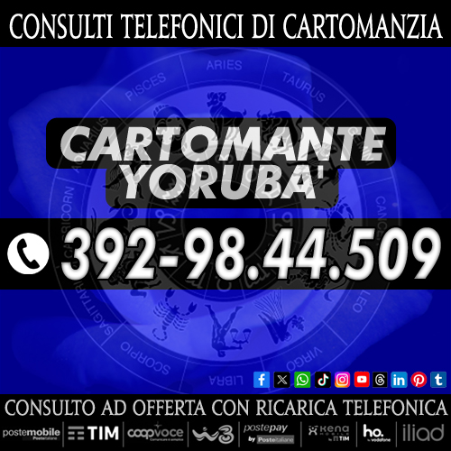 Contattami! Sarò la tua guida...il Cartomante Yoru