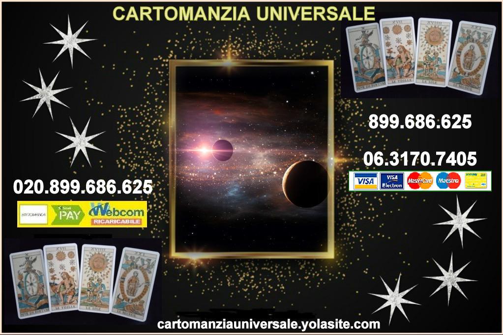 Cartomanzia universale 10€ 0631707405 30 min.