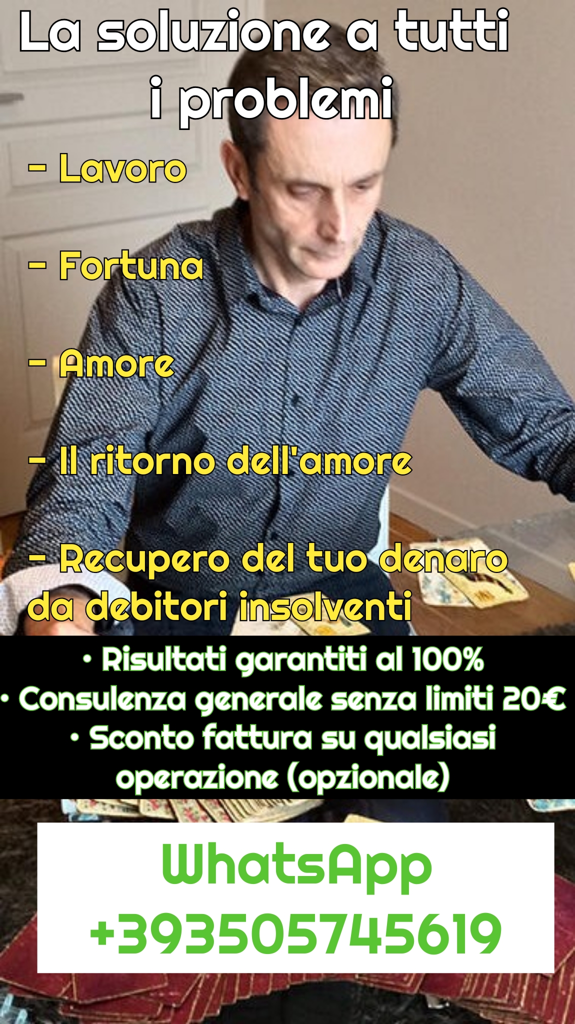 Trovate la soluzione ai vostri problemi. 