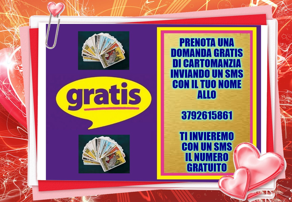  cartomanzia gratis prenota con sms 3792615861